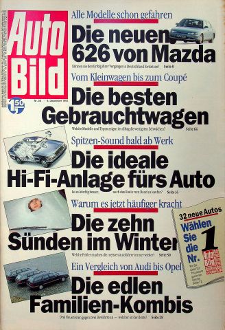 Deckblatt Auto Bild (50/1991)